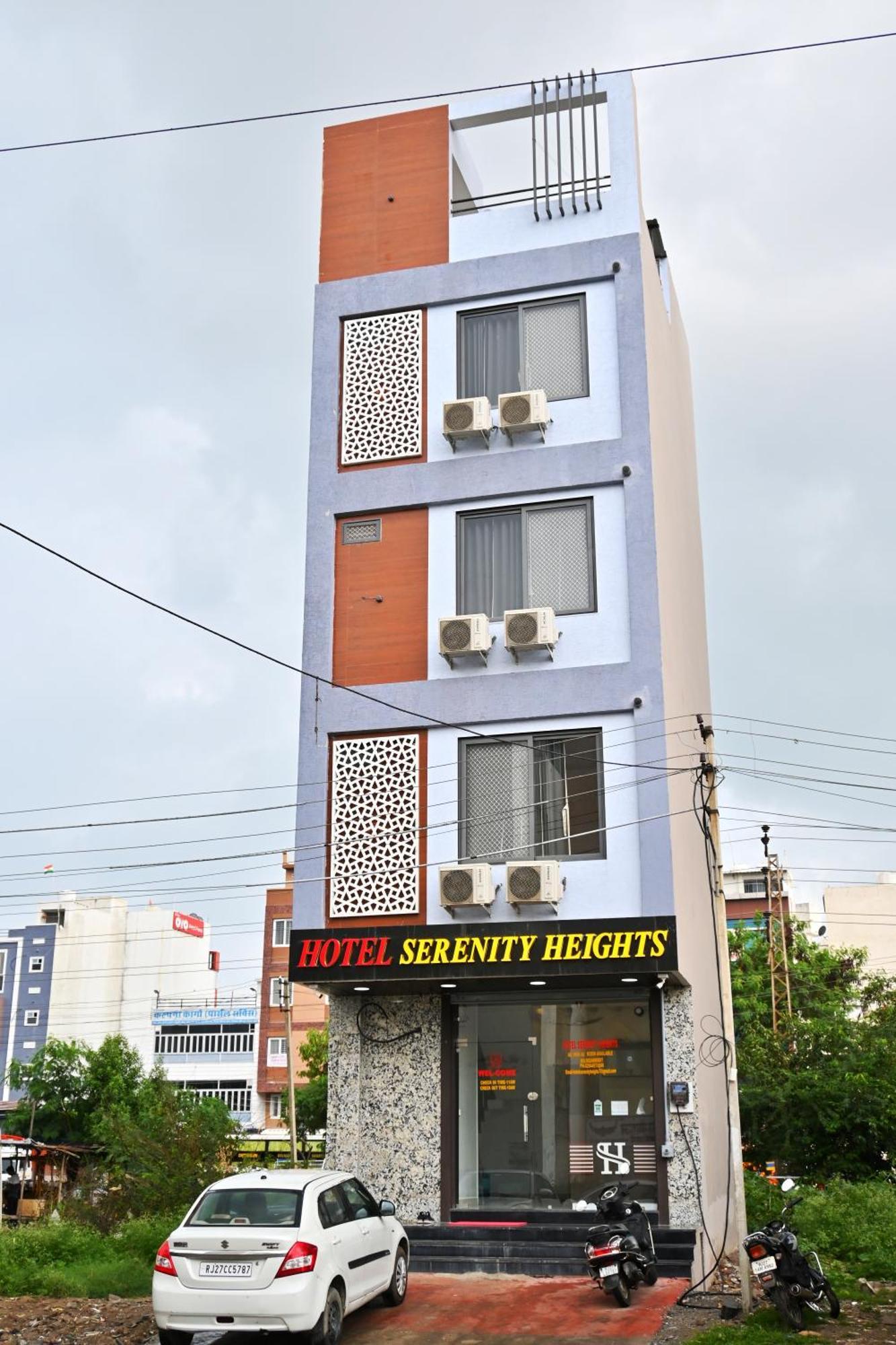 Hotel Serenity Heights Udajpur Zewnętrze zdjęcie